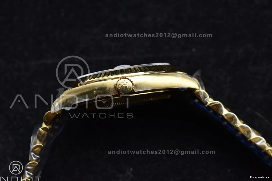 On VR3255 Dial YG Edition Sustainable 228238 654 Best 40 Bracelet Date ARF Crystal Weight) 1:1 President (Gain Gold Day 0415